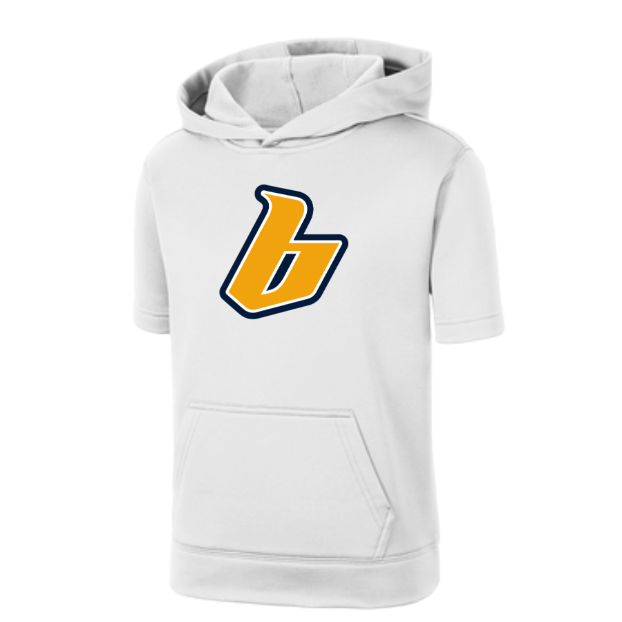 SALE! Sport-Wick ® Fleece Short Sleeve Hooded Pullover - Youth & Adult Sizes
